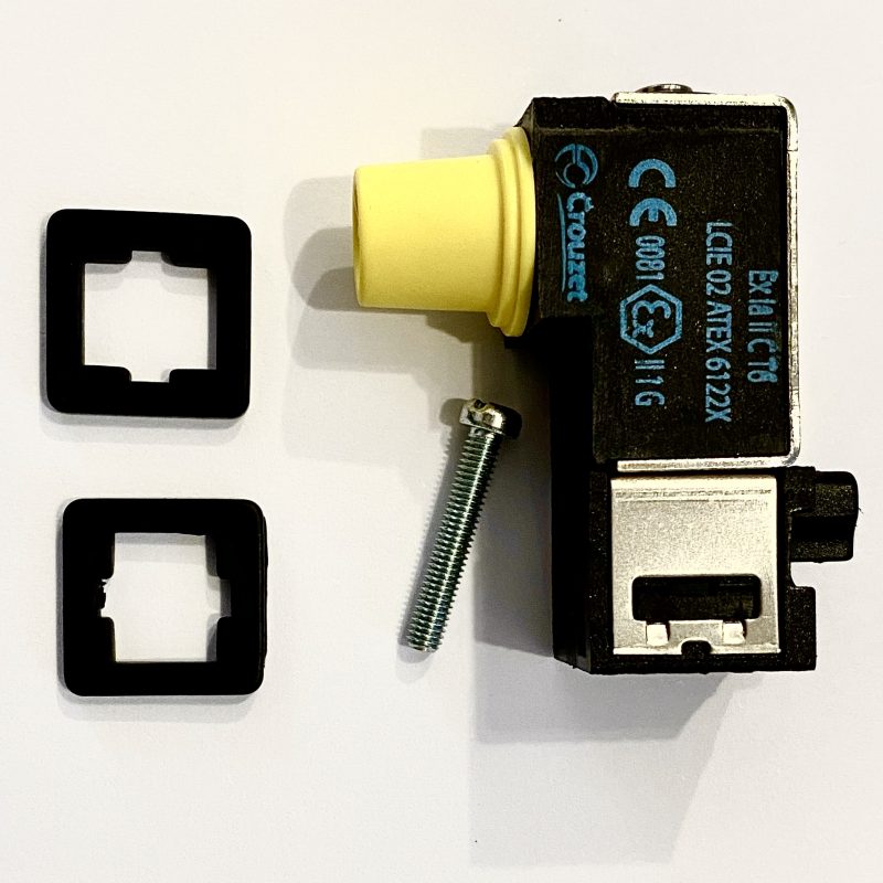 Atex miniature solenoid valve for direct current CROUZET 81519335