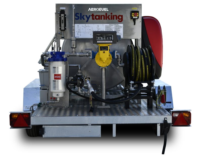 (AVGAS) Tanque suministrador de combustible de 910 litros portable - Imagen 2
