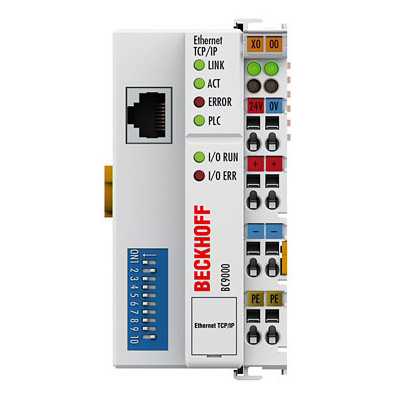 BECKHOFF BC9000 BUS TERMINAL PLC ETHERNET TCP/IP