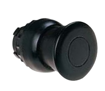ATEX MUSHROOM PUSH BUTTON, BLACK BARTEC COMEX 05-0003-001800