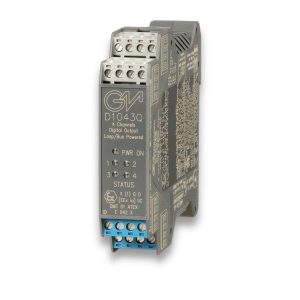 SINGLE TO QUAD CHANNEL DIGITAL OUTPUT ISOLATING DRIVER, SIL 3 GM INTERNATIONAL D1043Q