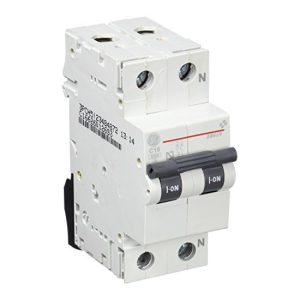 Magnetothermic switch EB60 1P+N 16A curv.C 6KA GENERAL ELECTRIC EB61NC16 674059