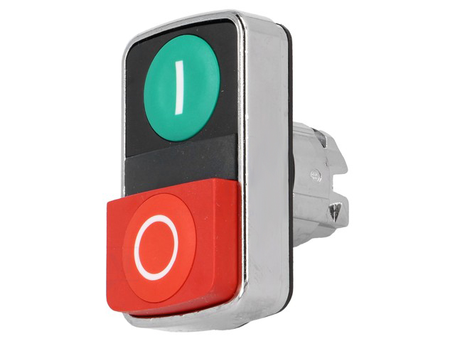 Double-headed Push Button Head, Schneider Electric ZB4 BL7341