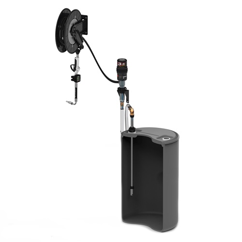 OIL WALL DRUM KIT 200 5.5 W/ METER - HR, PIUSI FK0100060