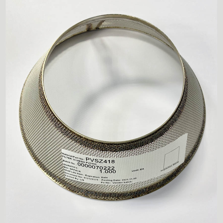 FILTER 20 MESH PV2000 ( HYDRANT PIT VALVE PVMY1000M3_ PVMY2010M3) MEGGITT PVSZ418
