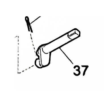 CRANK FOR UNDERWING REFUELING NOZZLE 60427 EATON CARTER 20916