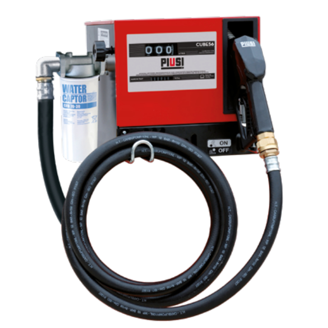 CUBE 56 DIESEL FUEL DISPENSER - HOSE 6MT W/FILTER PIUSI F00575400