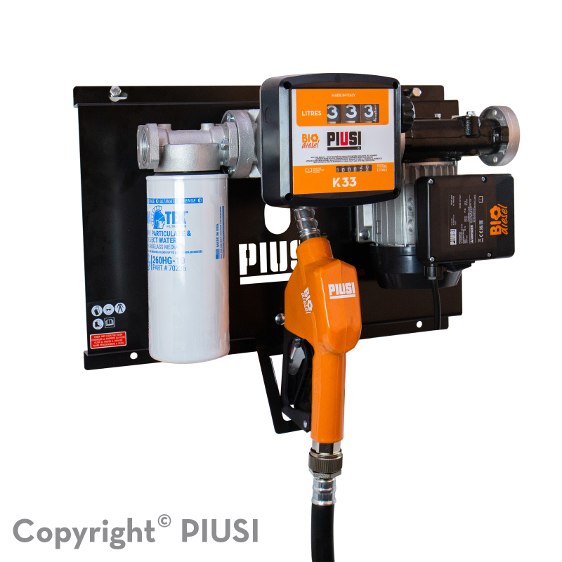 ST PANTHER 72 WITH K33 METER, WATER CAPTOR FILTER AND A60 NOZZLE DISPENSER PIUSI  F00265B00
