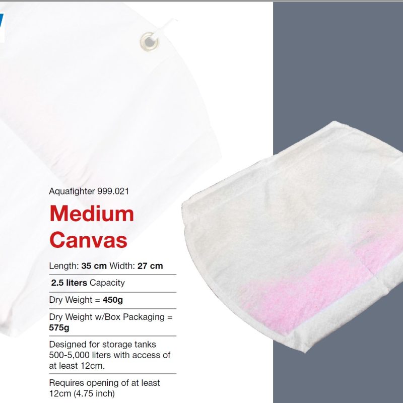 LIMPIA COMBUSTIBLES AQUAFIGHTER MEDIUM CANVAS 999.021