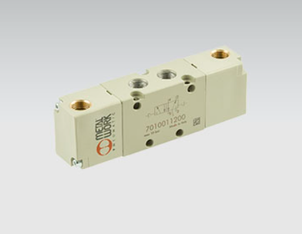 S70 VÁLVULA acoplamientos neumáticos 1/4'' 5/2 diferencial METAL WORK 7020011300