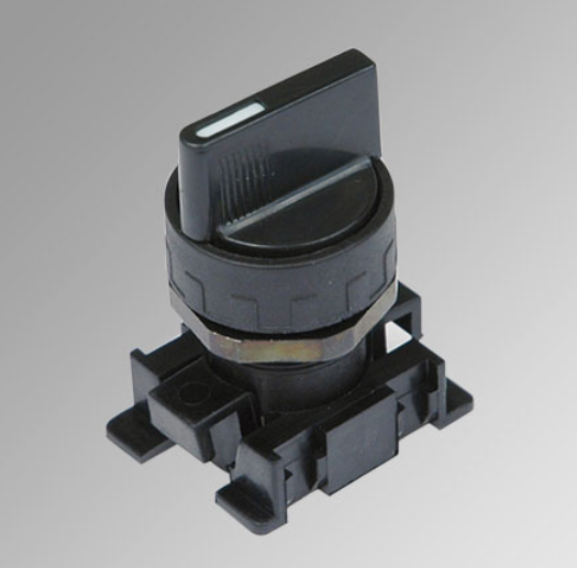 Black selector short lever 2 pos. return METAL WORK W0351000030