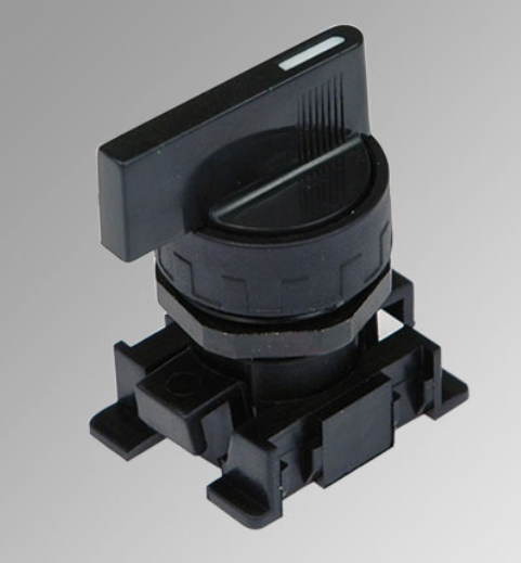 Black selector long lever 2 pos. return METAL WORK W0351000034