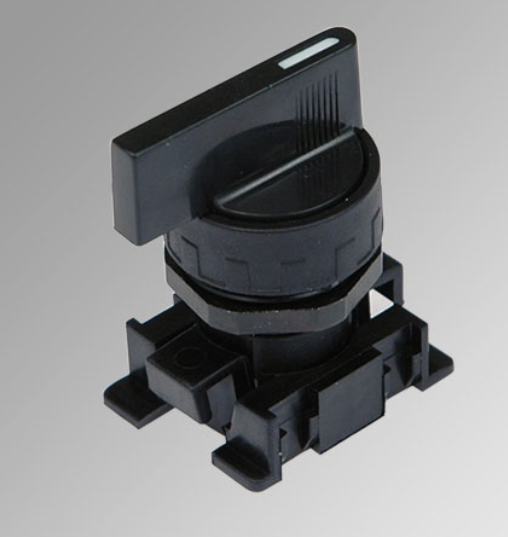Black selector long lever 3 pos. return METAL WORK W0351000036