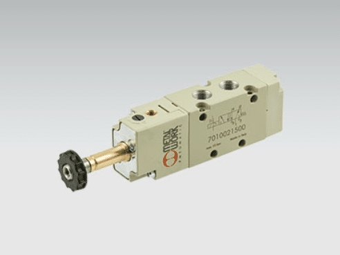 S70 electro.1/8'' 5/2 simple sol. servopil. METAL WORK 7010021500