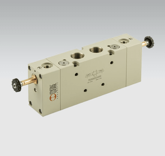 ELECTRO VALVULA SERIE 70 1/2'' 5/3 simple sol.CP METALWORK 7030022300
