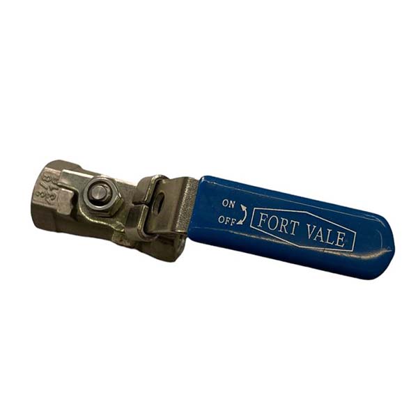 1/2" 1 PIECE BALL VALVE 410/104050 FORT VALE