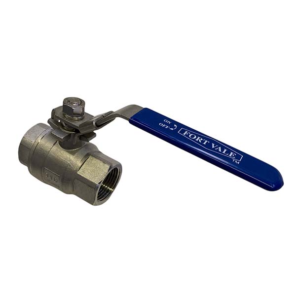 1" 2-PIECE BALL VALVE 410/204100 FORT VALE