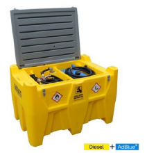 CARRYTANK 400 DIESEL + 50 ADBLUE ELECTRIC PUMP LOW FLOW RATE 230V (55 l/min) AUTOMATIC NOZZLE 60 4m HOSE + ADBLUE MANUAL NOZZLE 4m HOSE CTG405BC EMILIANA