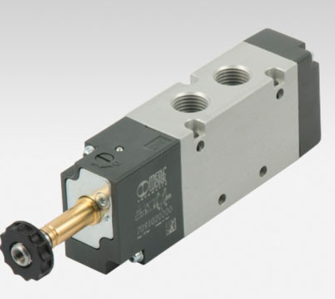 BASIC VALVE 1/4 5/2 SOL/SPR METALWORK 7091021100