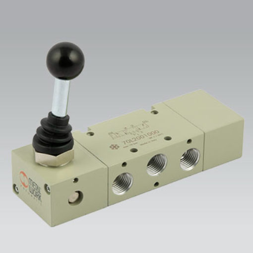 S70 VALVE 1/4 5/2 90° LVR/SPR LT METALWORK 70L2000300