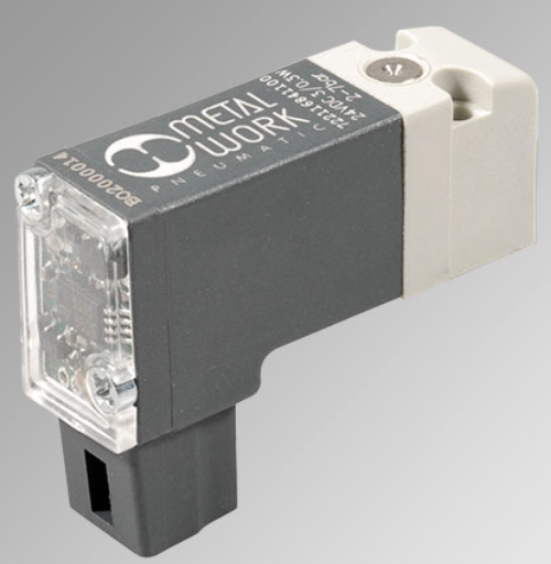 PLT10 3/2NC 0.8W 12VDC LED MAN. METALWORK 722113531100