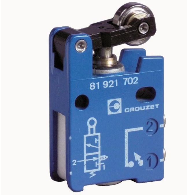 3/2 PNEUMATIC VALVE WITH MANUAL COMMAND CROUZET 81921702